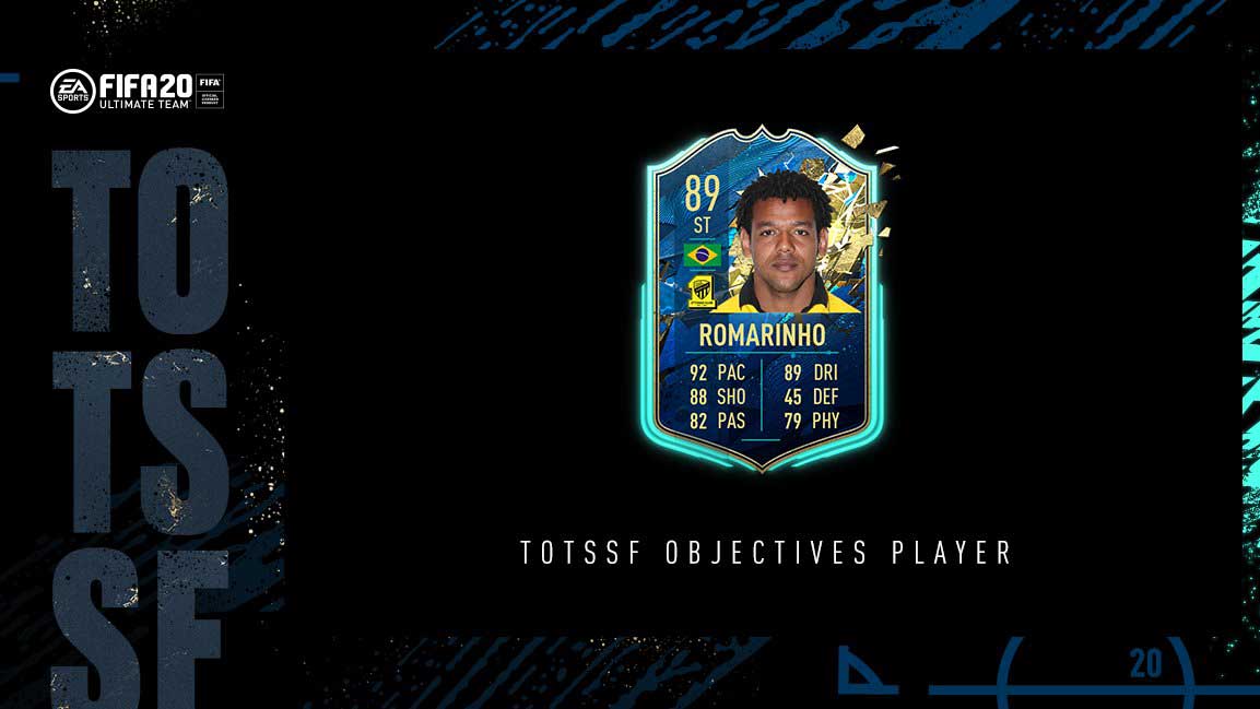 FIFA 20 Romarinho TOTSSF Player Objective Requirements