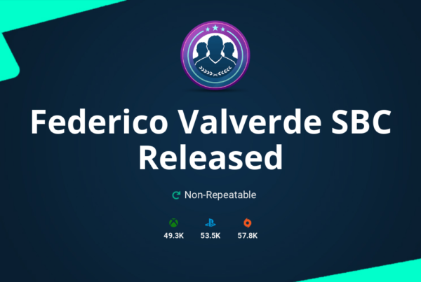 FIFA 20 Federico Valverde SBC Requirements & Rewards
