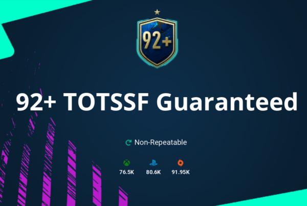 FIFA 20 92+ TOTSSF Guaranteed SBC Requirements & Rewards