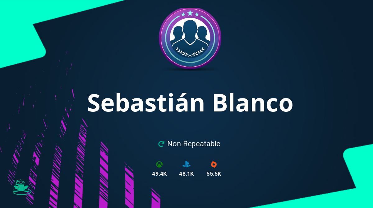 FIFA 20 Sebastián Blanco SBC Requirements & Rewards
