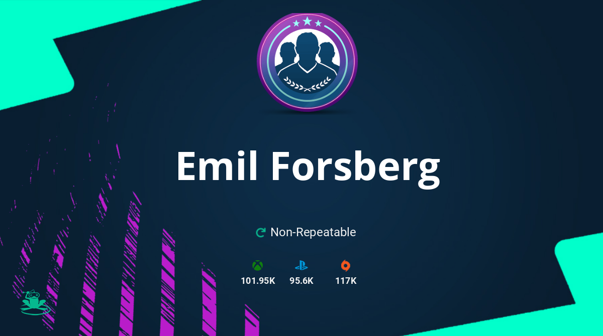 FIFA 20 Emil Forsberg SBC Requirements & Rewards