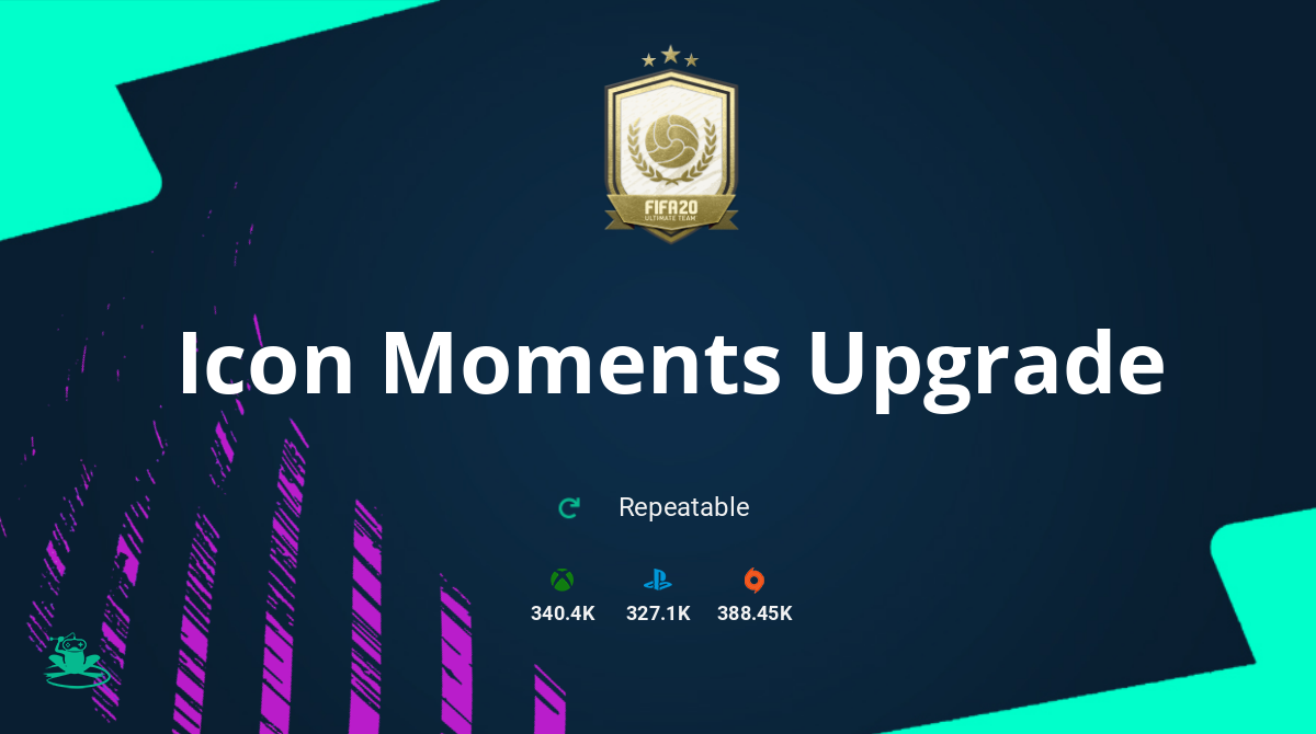 FIFA 20 Icon Moments Upgrade SBC Requirements & Rewards