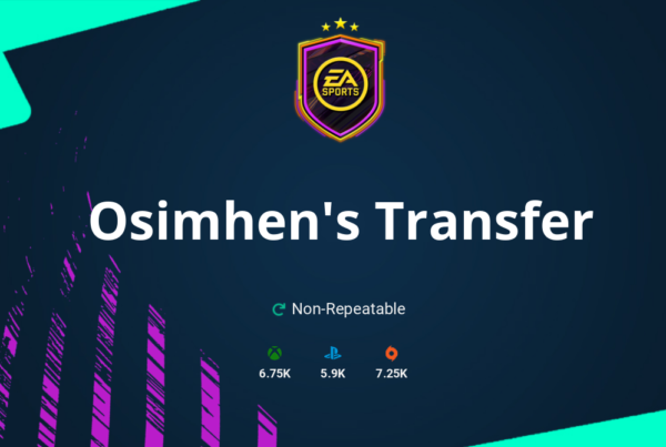 FIFA 21 Osimhen's Transfer SBC Requirements & Rewards