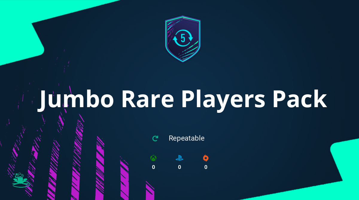 FIFA 21 Jumbo Rare Players Pack SBC Requirements & Rewards