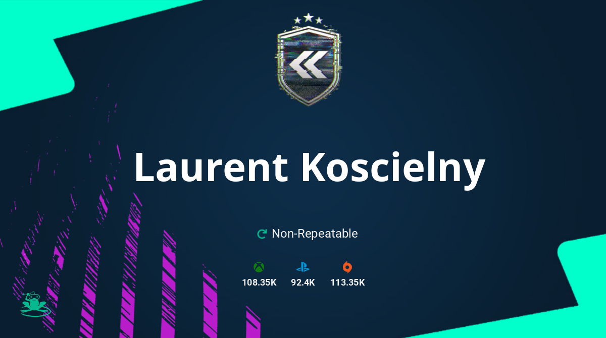 FIFA 21 Laurent Koscielny SBC Requirements & Rewards