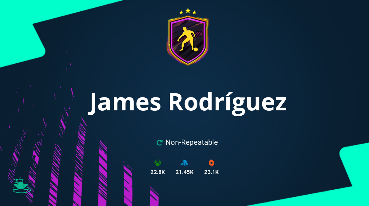 FIFA 21 James Rodríguez SBC Requirements & Rewards