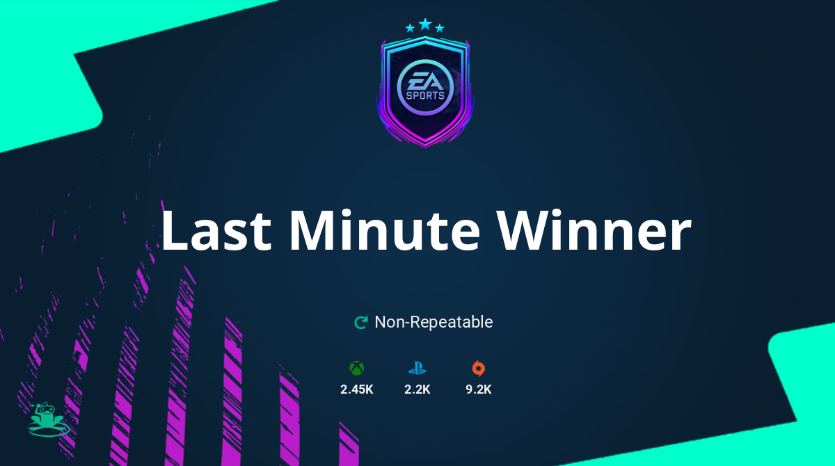 FIFA 21 Last Minute Winner SBC Requirements & Rewards