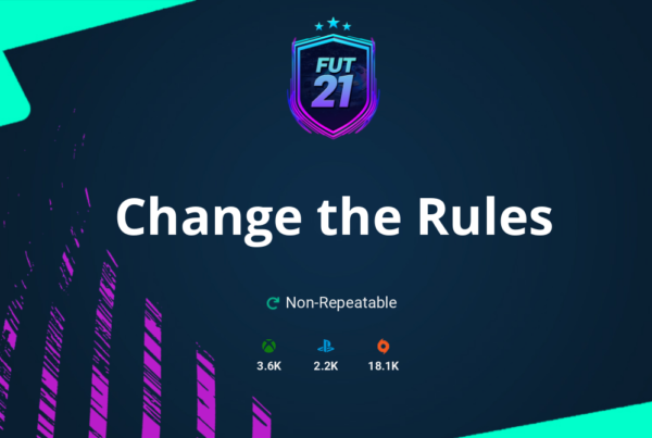 FIFA 21 Change the Rules SBC Requirements & Rewards