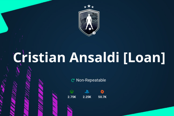 FIFA 21 Cristian Ansaldi [Loan] SBC Requirements & Rewards