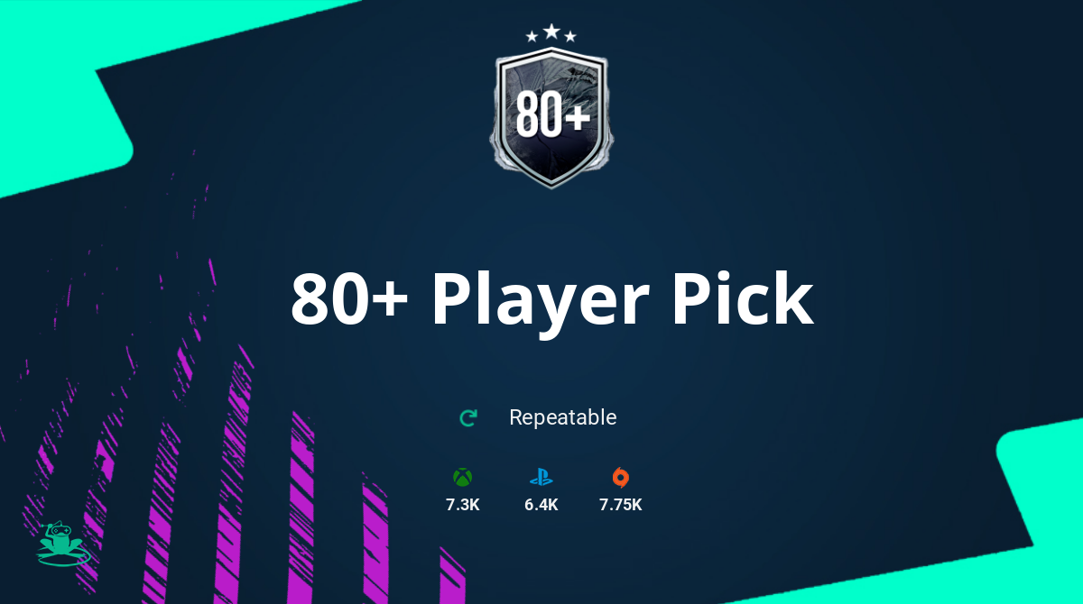 FIFA 21 80+ Player Pick SBC Requirements & Rewards