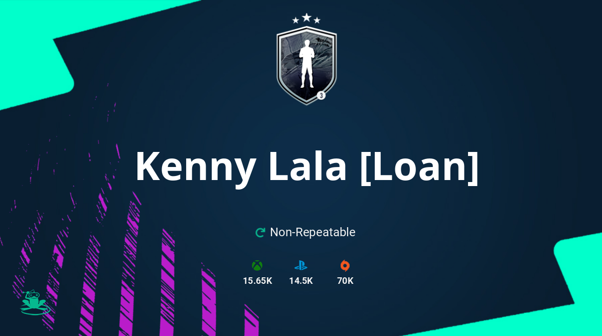 FIFA 21 Kenny Lala [Loan] SBC Requirements & Rewards