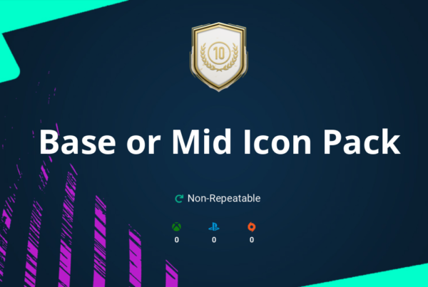 FIFA 21 Base or Mid Icon Pack SBC Requirements & Rewards
