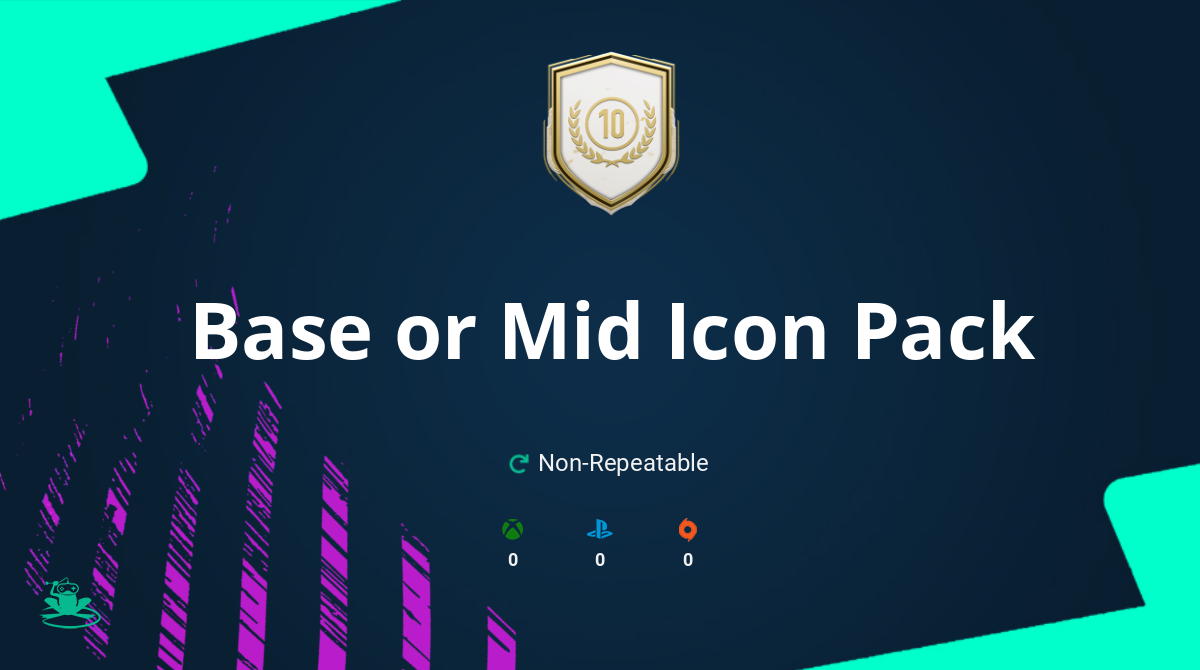 FIFA 21 Base or Mid Icon Pack SBC Requirements & Rewards