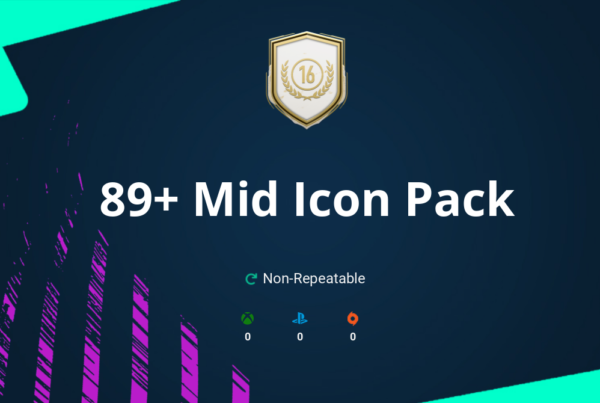 FIFA 21 89+ Mid Icon Pack SBC Requirements & Rewards