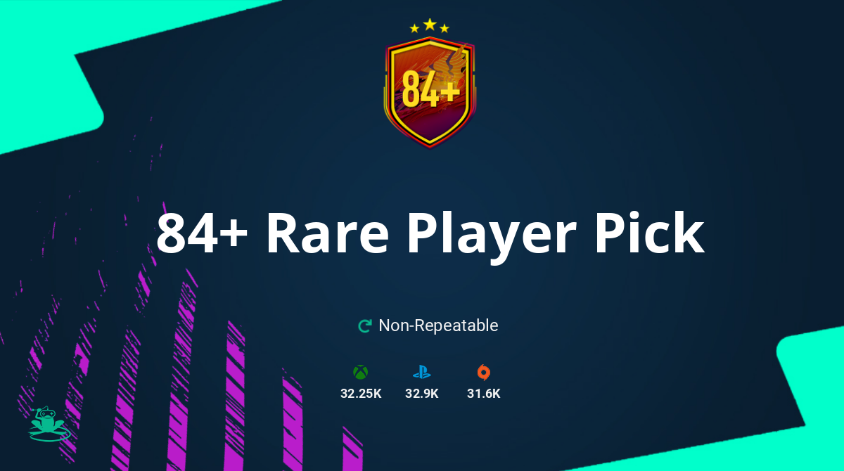 FIFA 21 84+ Rare Player Pick SBC Requirements & Rewards