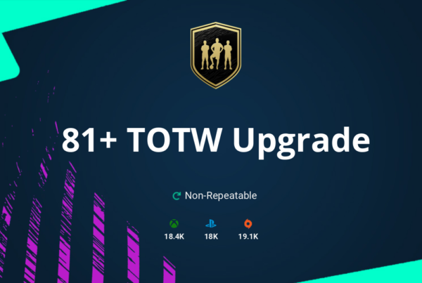 FIFA 21 81+ TOTW Upgrade SBC Requirements & Rewards