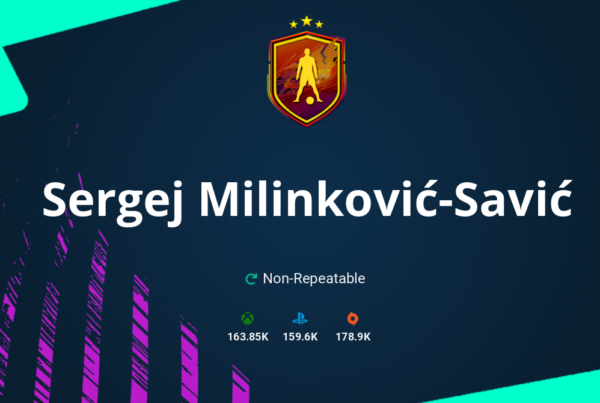 FIFA 21 Sergej Milinković-Savić SBC Requirements & Rewards