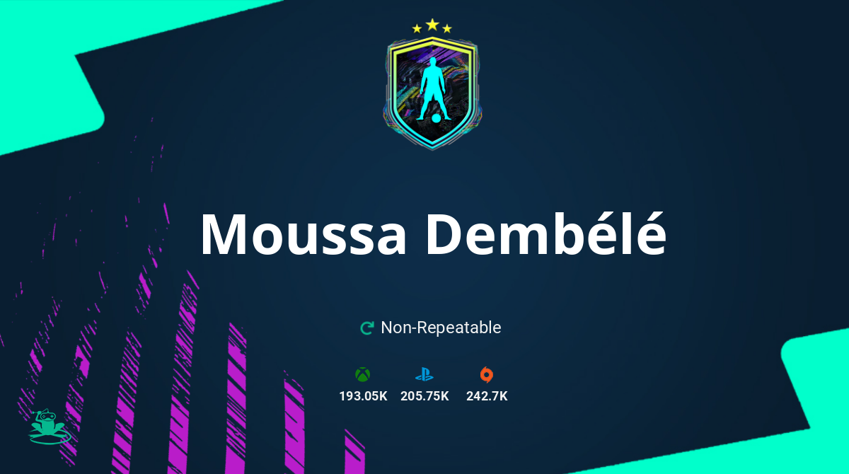 FIFA 21 Moussa Dembélé SBC Requirements & Rewards