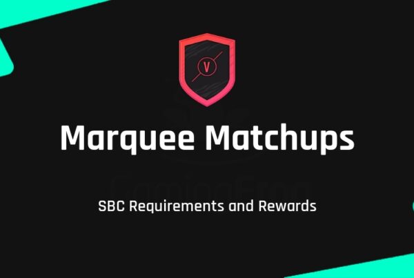 FIFA 21 Marquee Matchups SBC Requirements & Rewards