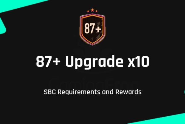 FIFA 21 87+ Upgrade x10 SBC Requirements & Rewards