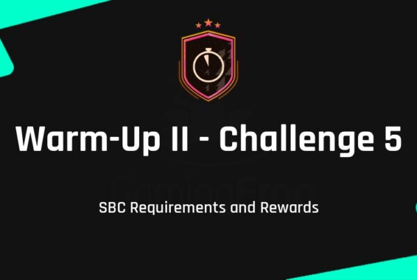 FIFA 21 Warm-Up II - Challenge 5 SBC Requirements & Rewards
