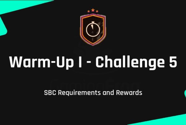 FIFA 21 Warm-Up I - Challenge 5 SBC Requirements & Rewards