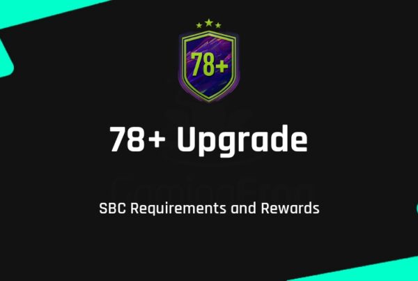FIFA 22 78+ Upgrade SBC Requirements & Rewards