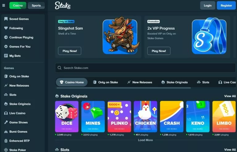 Stake.com Games